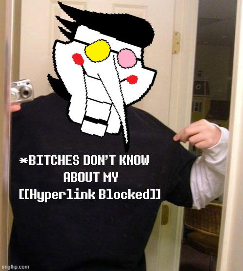 Spamton No by RibbonDee on DeviantArt