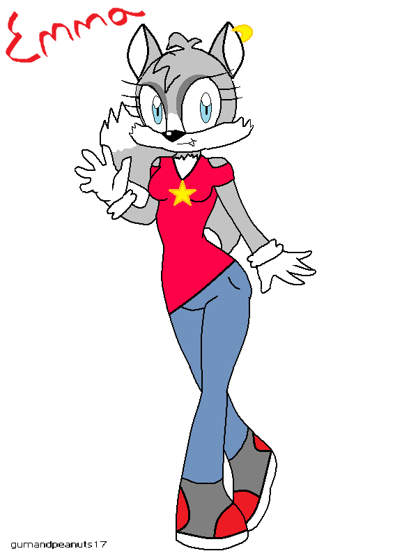 Sonic OC- Emma The Wolf