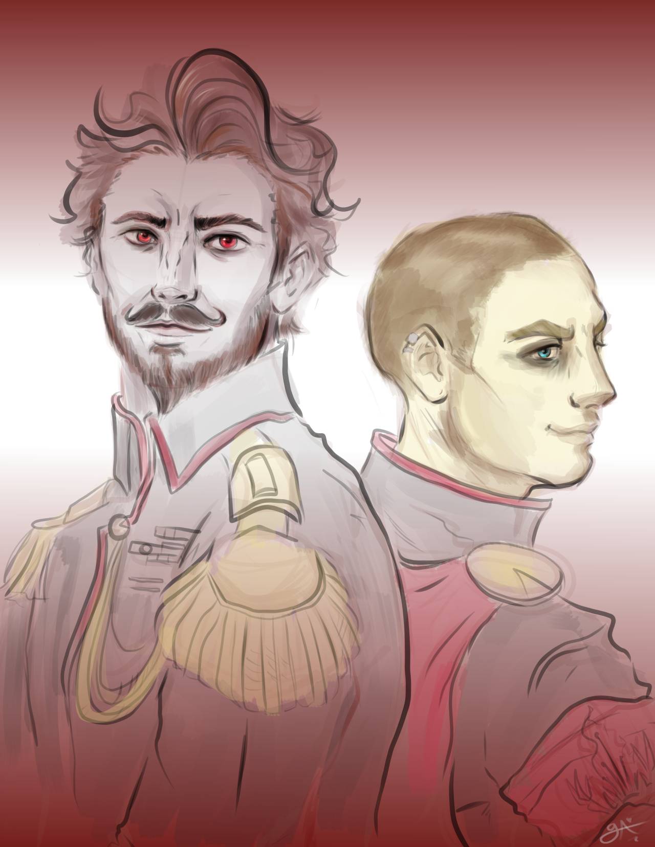 Father and Son (NOT mine, commissioned)