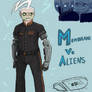 Membrane Vs Aliens (Art Trade, NOT MINE)