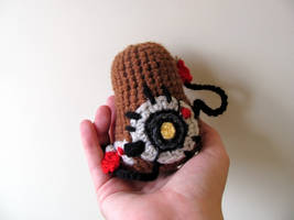 Amigurumi Portal 2 GLaDOS Potato 5