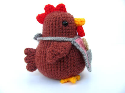 Amigurumi Mama Hen 3