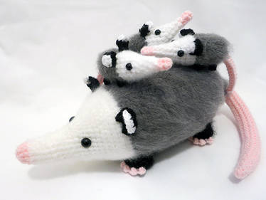 Amigurumi Opossum 1