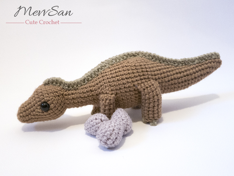 Amigurumi Maiasaurus Dinosaur 1