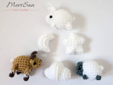 Amigurumi Mobile Shapes