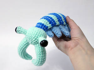 Amigurumi Anomalocaris 3