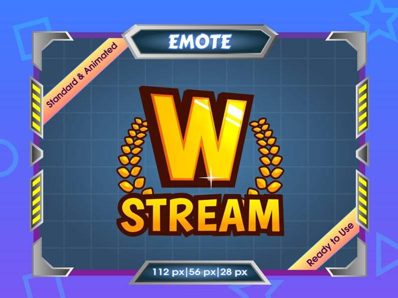 Animated Emote - W Stream by DaengArts on DeviantArt