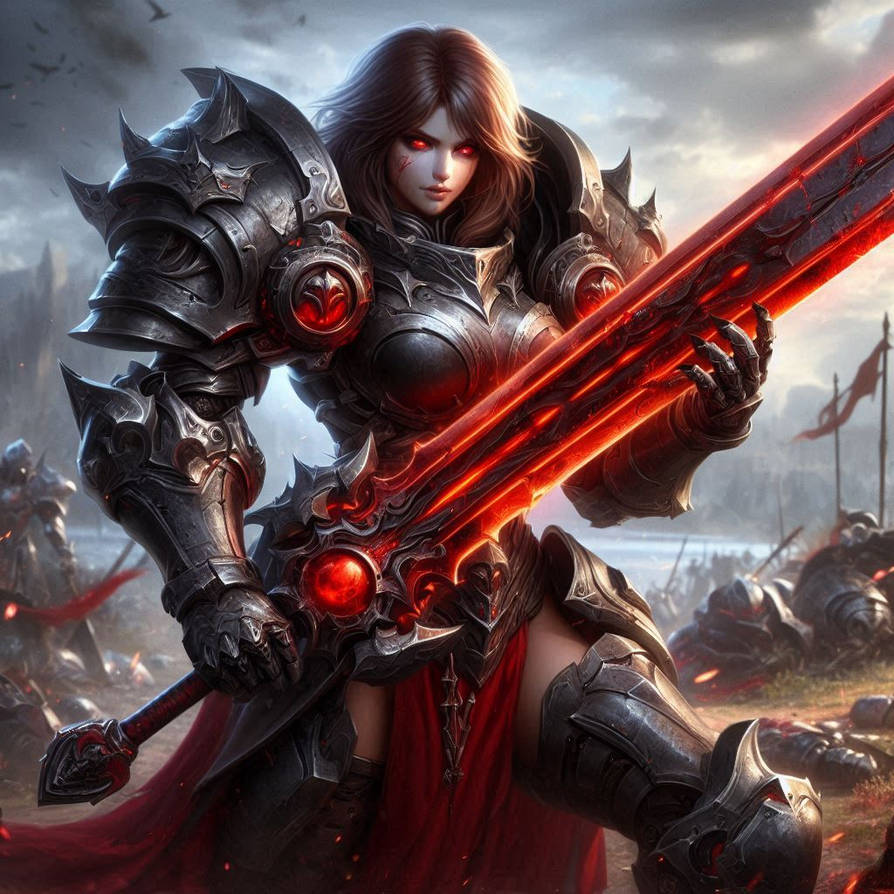 Deviantart Red Knight Red Steel Knight by dhimascpw on DeviantArt
