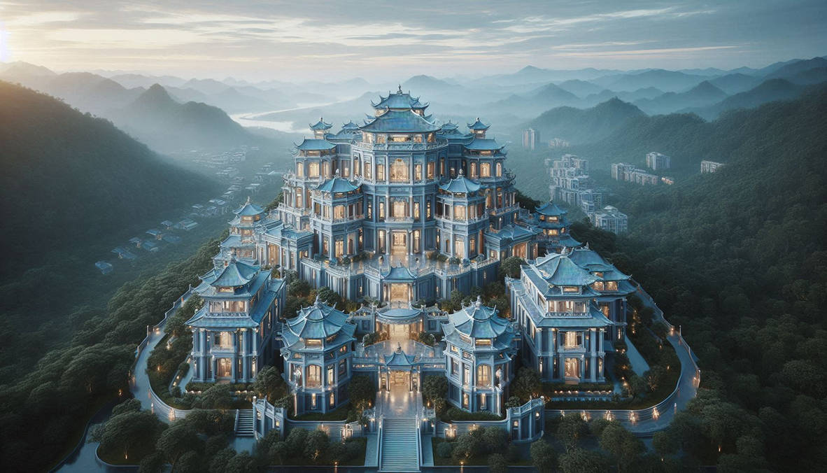 The Villa On The Hill by dhimascpw on DeviantArt