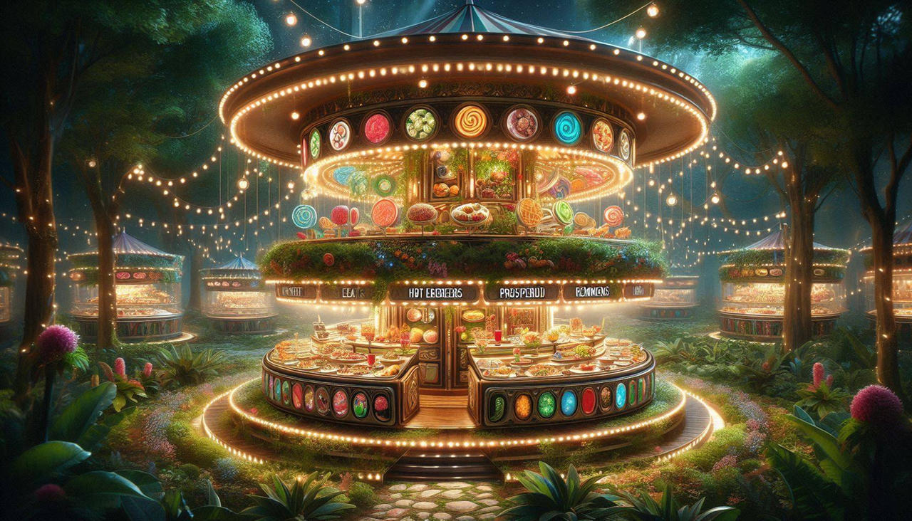 The Fosel : Food + Carousel by KnightOfAnsatsu on DeviantArt