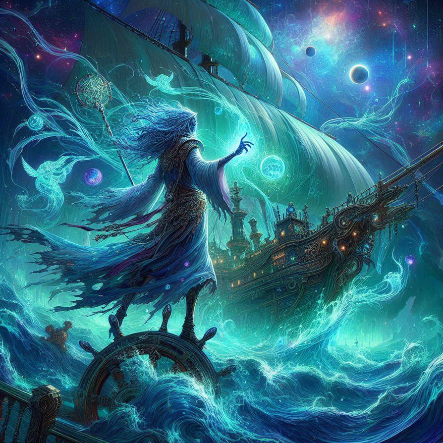 Eldritch Rocketship Rukun The Pirate Captain Of Eldritch Ship by KnightOfAnsatsu on DeviantArt