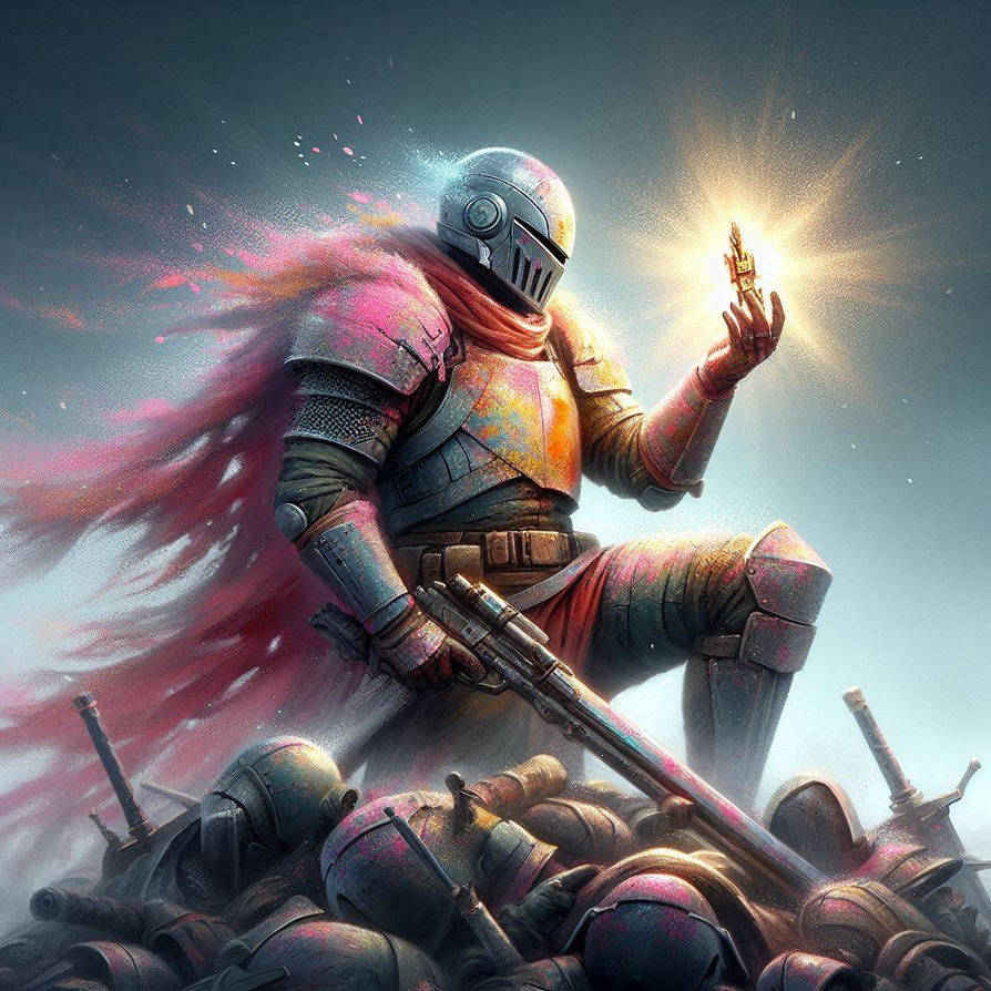 Commando Knight The Knight Of Rainbow Commando by KnightOfAnsatsu on DeviantArt