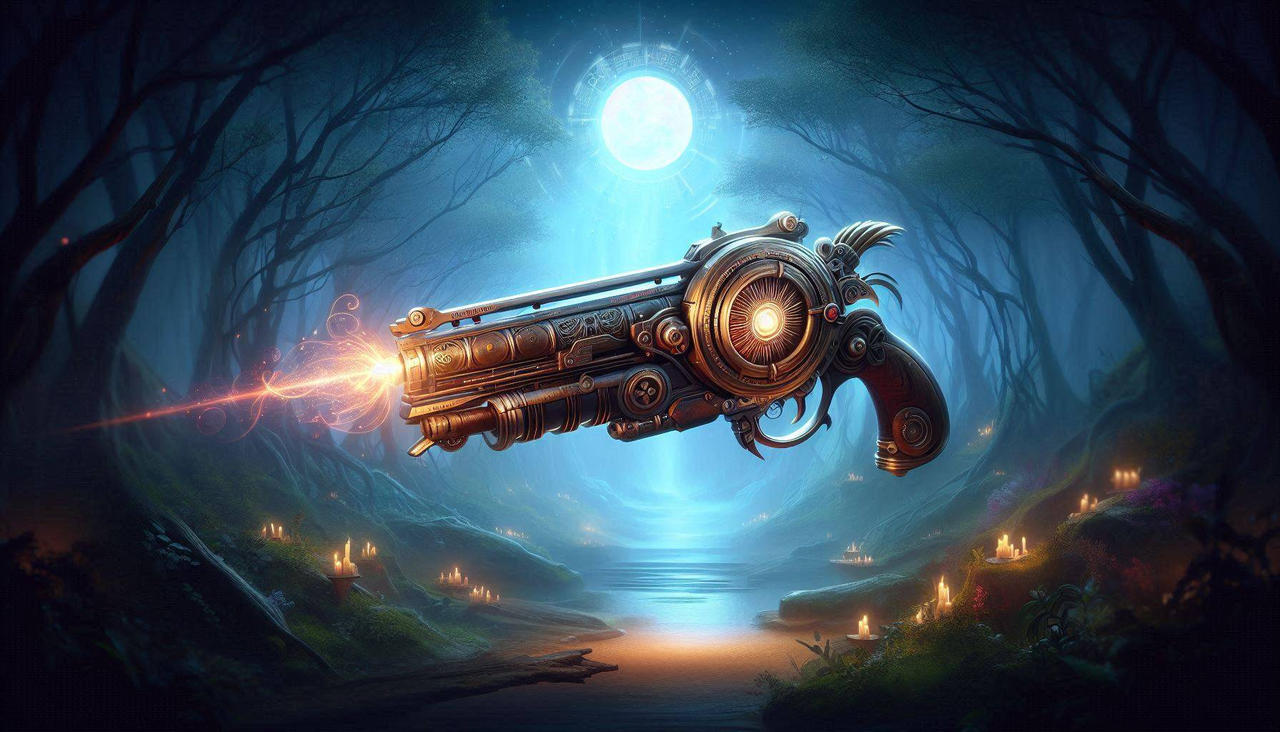 Holy Rifle Deviantart The Moon Holy Gun by KnightOfAnsatsu on DeviantArt