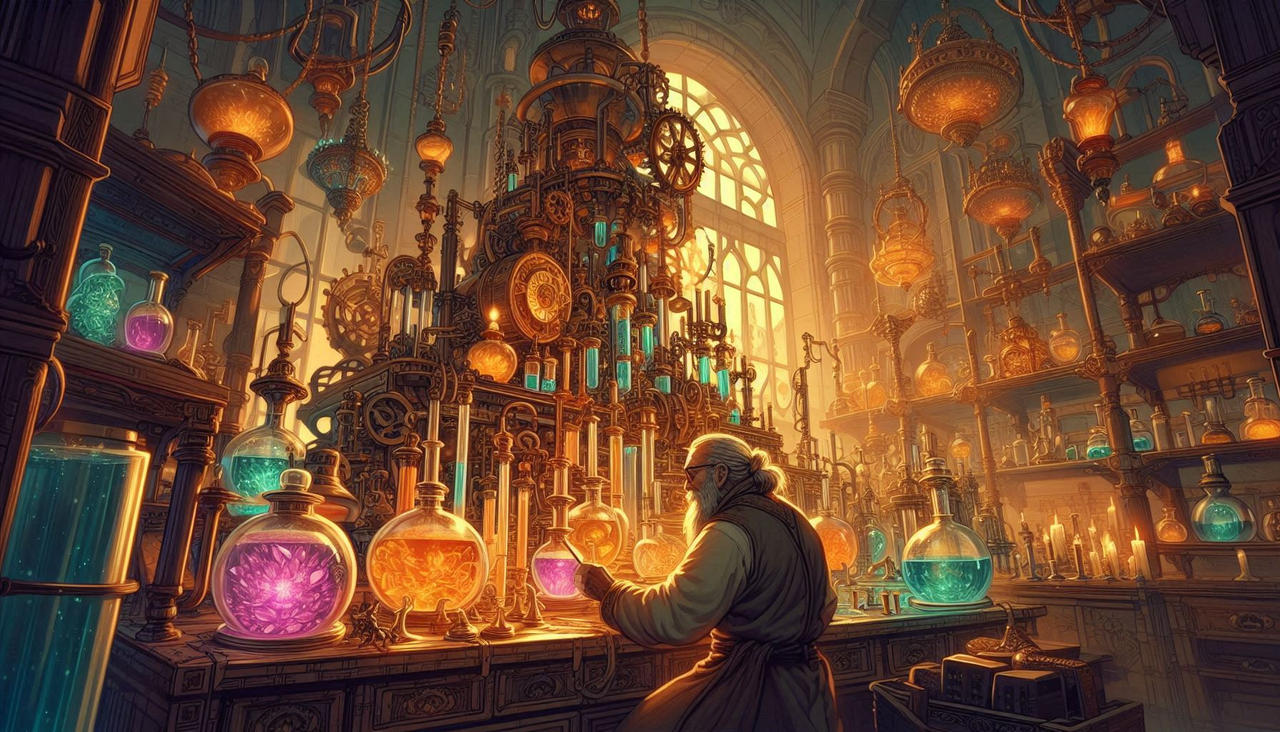 The Alchemist Laboratory by KnightOfAnsatsu on DeviantArt