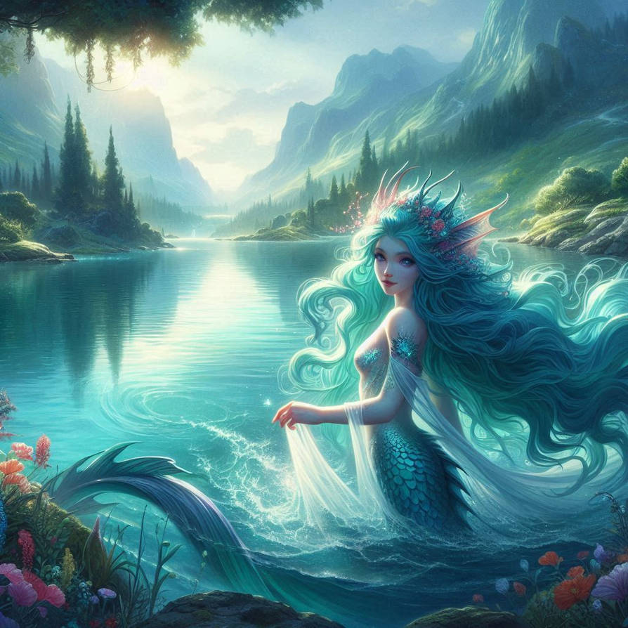 Pre Nymph Yisan The Water Nymph by KnightOfAnsatsu on DeviantArt