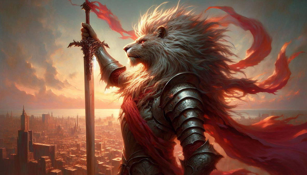 Knight Against Colossus The Knight Of Colossus Lion by KnightOfAnsatsu on DeviantArt