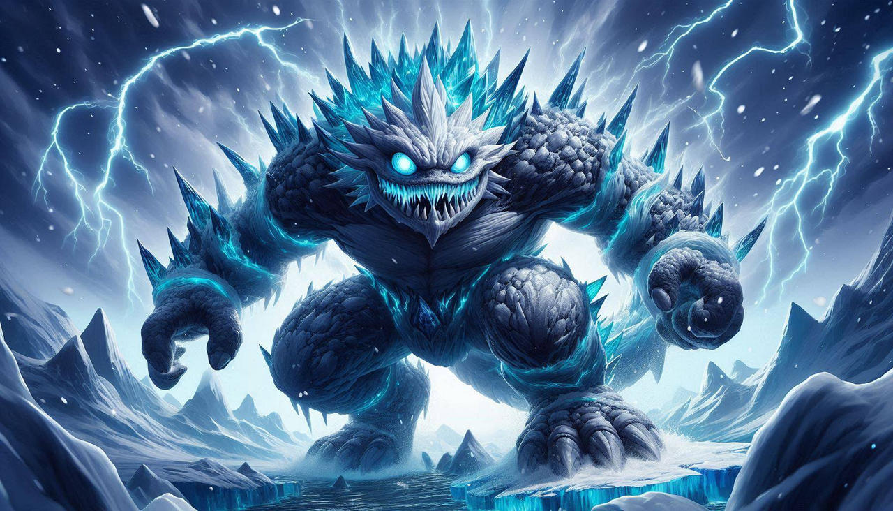 The Lightning Ice Toad by KnightOfAnsatsu on DeviantArt