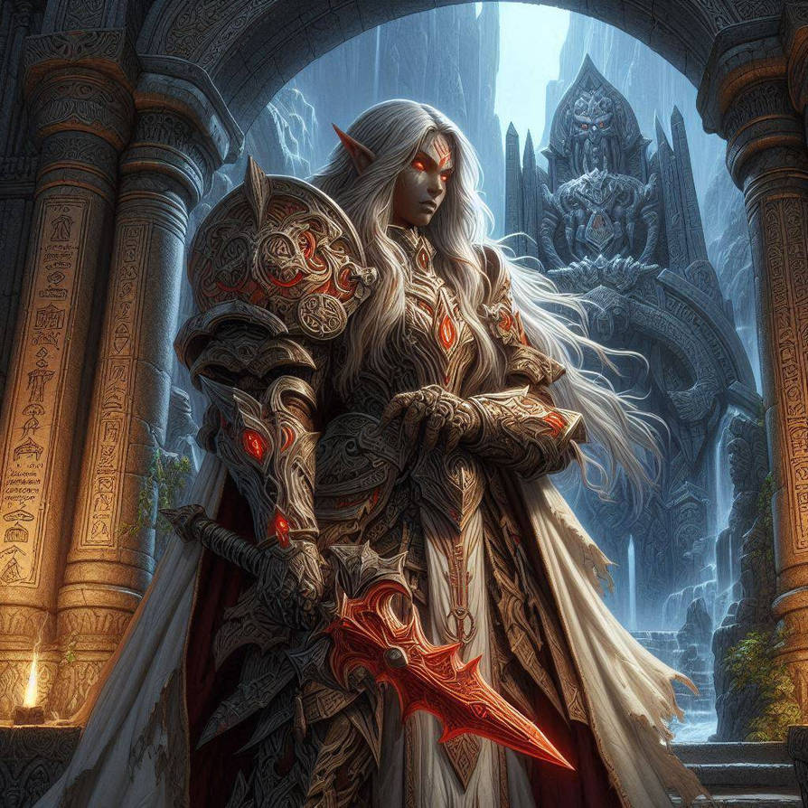 Baernaloth The Knight Of One Red God by KnightOfAnsatsu on DeviantArt