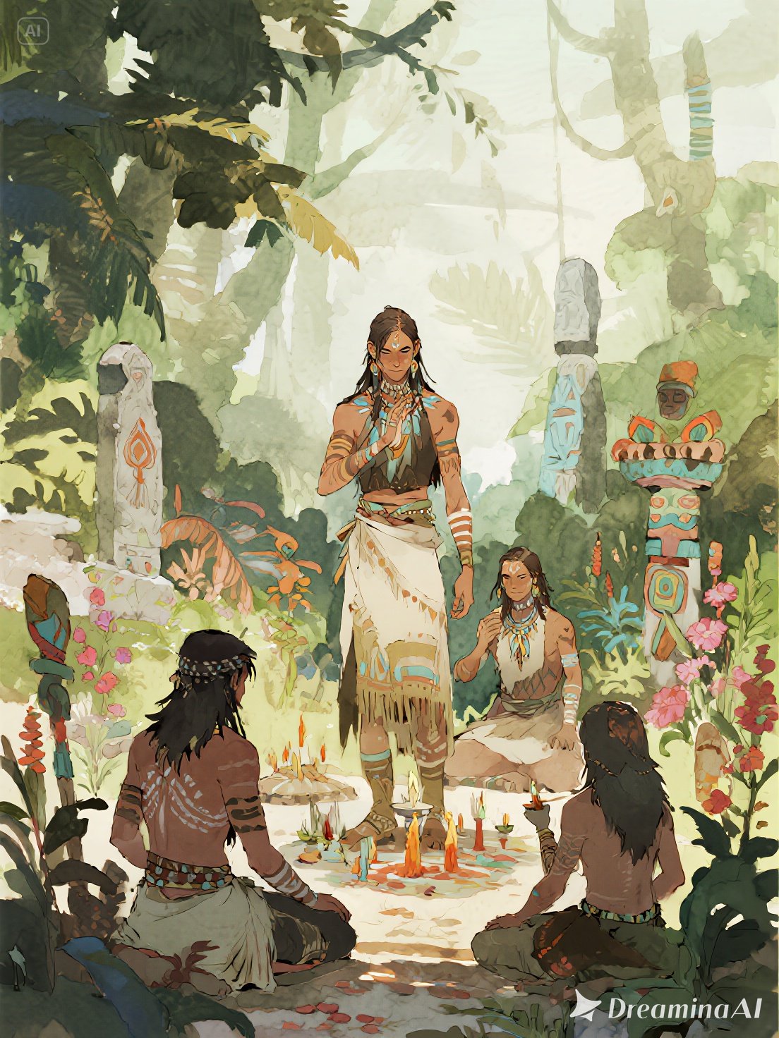 Tribe Rituals For Magic The Tribe Ritual by KnightOfAnsatsu on DeviantArt