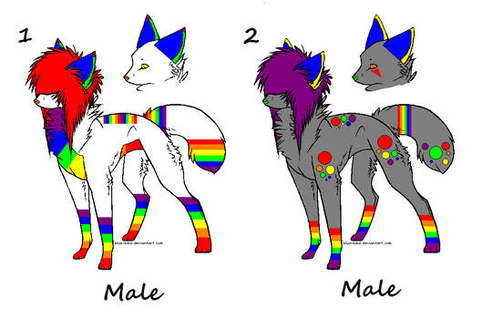 More Scene Wolf Adoptables -OPEN-