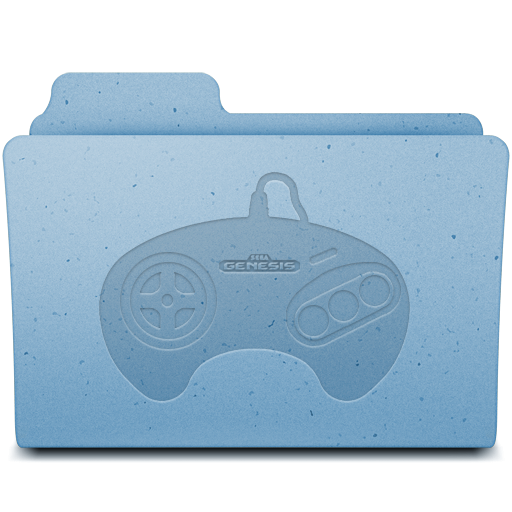 Sega Genesis folder icon by Meteormirage on DeviantArt