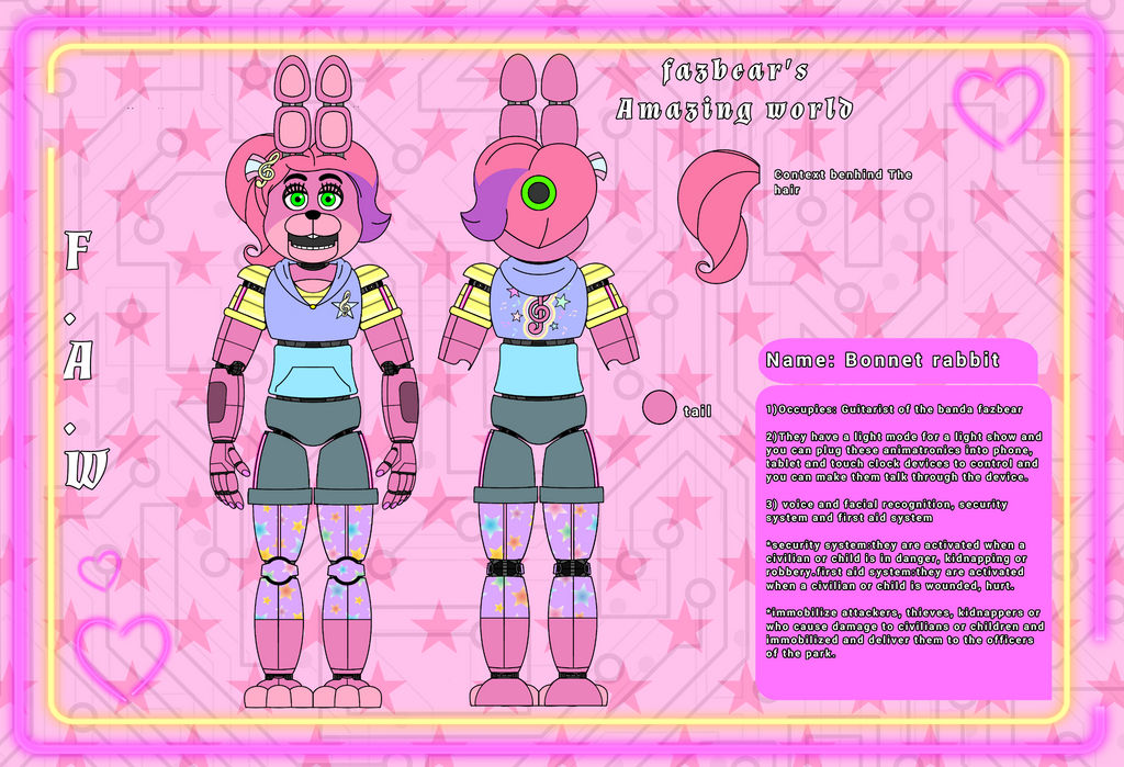 Bonnet Rabbit reference(F.A.W) by Sondisken on DeviantArt