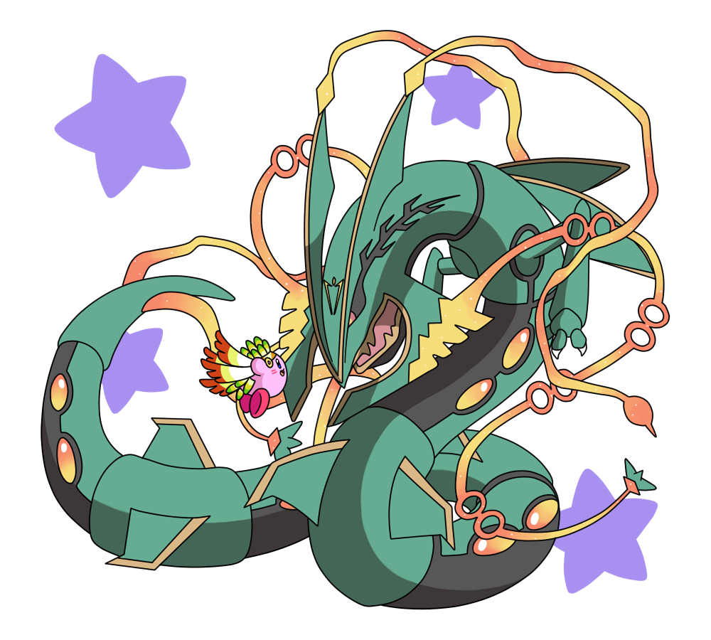 Shiny Rayquaza Global Link (HQ) by Astorgames on DeviantArt