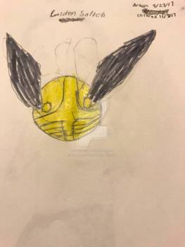 Golden Snitch drawing 