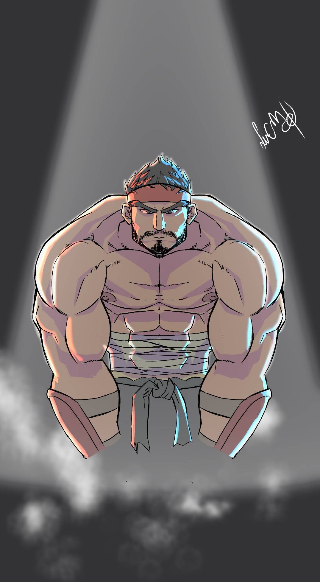 FANART ] Ryu ( Street Fighter 6 ) (Ver. 1) by Morganon -- Fur