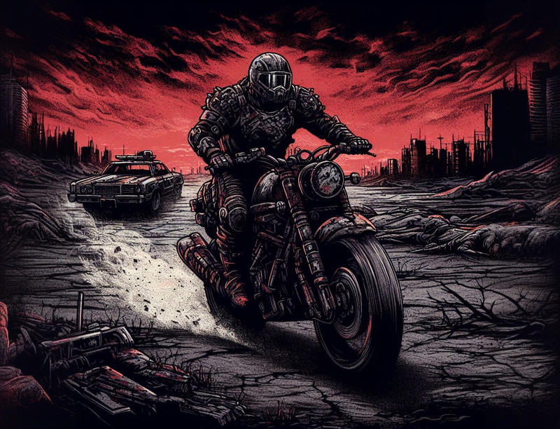 Post Apocalyptic Riding Mount Postapocalyptic Rider by AnastasiaSalmina on DeviantArt