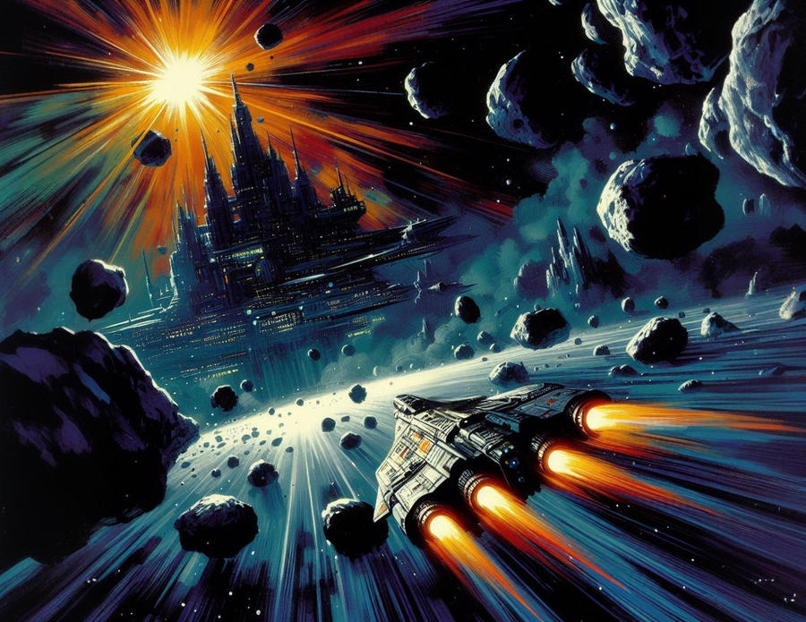 Asteroid Deviantart Asteroid Field by AnastasiaSalmina on DeviantArt