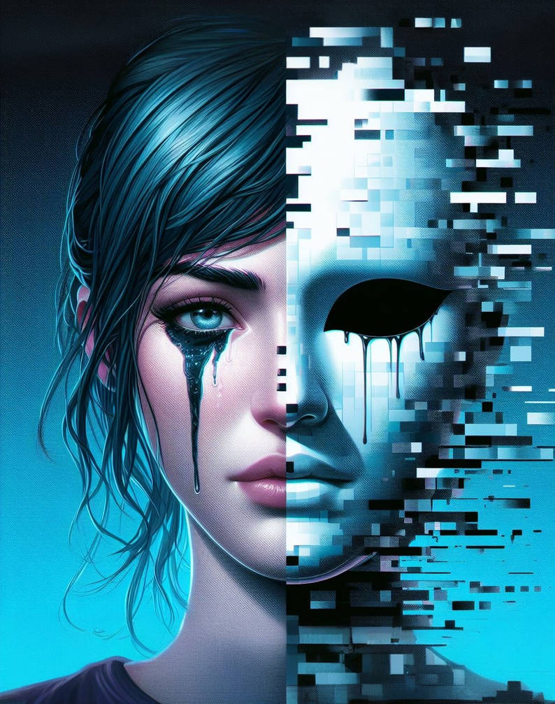 Digital Mask by AnastasiaSalmina on DeviantArt