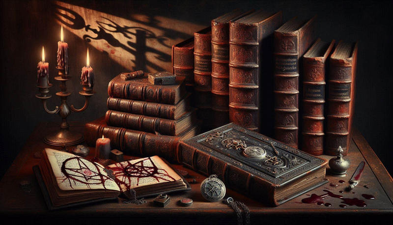 Forbidden Library Drawing The Forbidden Library by AnastasiaSalmina on DeviantArt