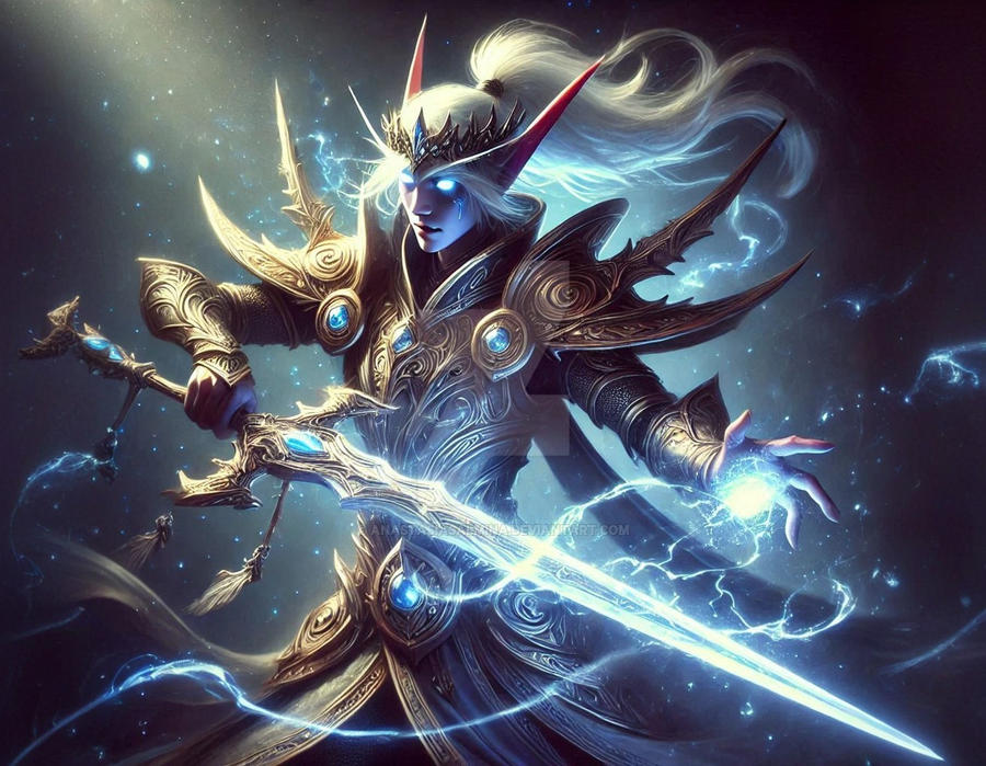 Spellblade Deviantart The Spellblade's Grace by AnastasiaSalmina on DeviantArt