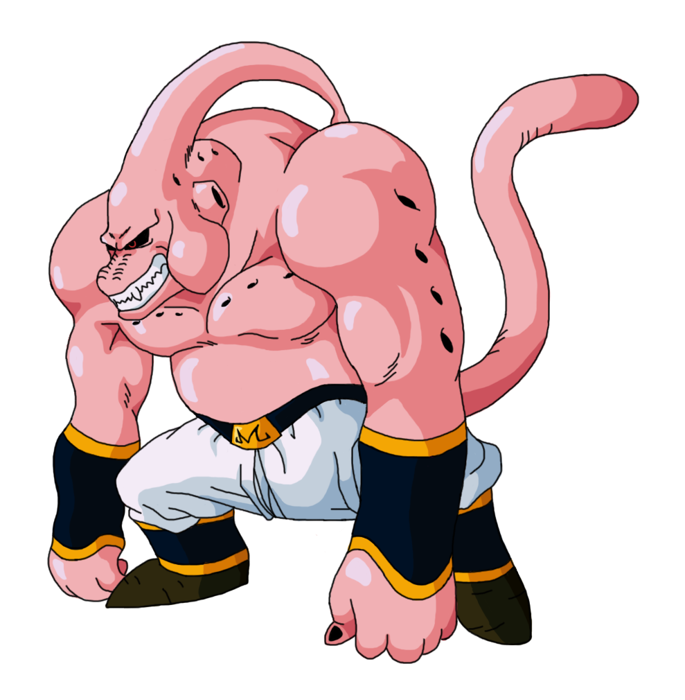 Kid Buu Mastered - Child of Piccolo (smile) by PlusUltraManOfficial on  DeviantArt