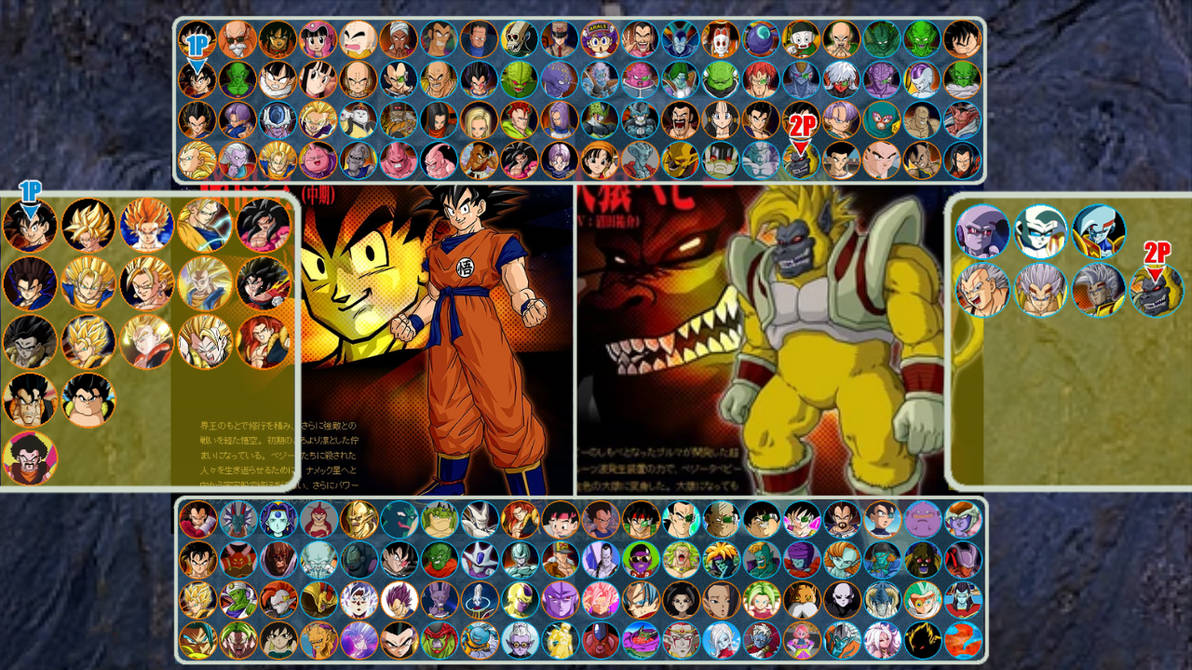 DBZ Budokai Tenkaichi 4 Dream Roster by Vaharamus on DeviantArt