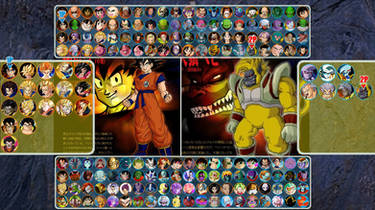 DBZ Budokai Tenkaichi 4 Dream Roster