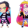 Nanbaka_Jyugo and Uno (chibi)_New style