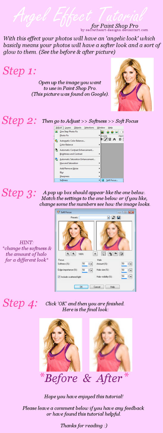 Angel Effect Tutorial by secretheart-designs on DeviantArt