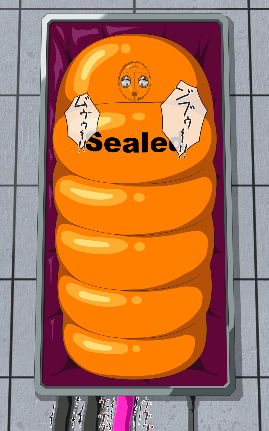inflatable sleep sack boxed bondage 1 by neuhal on DeviantArt