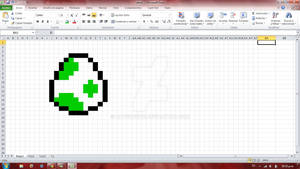 Pixel Yoshi Egg