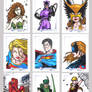 DC Legacy Sketch Cards C