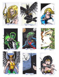 DC Legacy Sketch Cards E