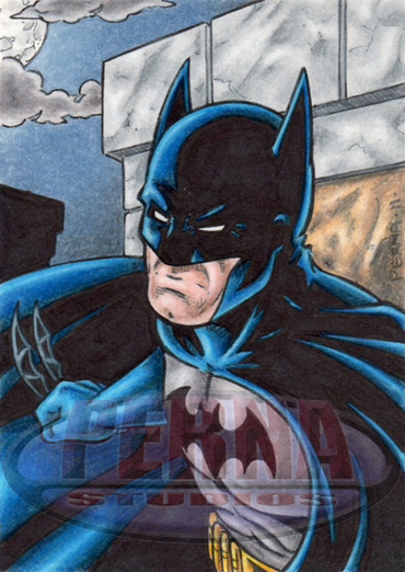 Batman Sketch Card