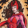 Scarlet Witch Sketch Card