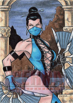 Kitana Sketch Card