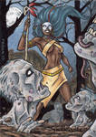 Spellcasters Sketch Card 3 by tonyperna