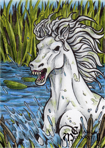 Kelpie Sketch Card - Classic Mythology II