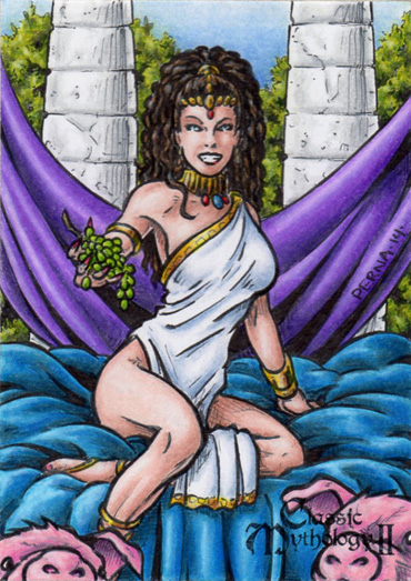 Circe Sketch Card - Classic Mythology II