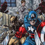 Captain America - Sketch Card 1